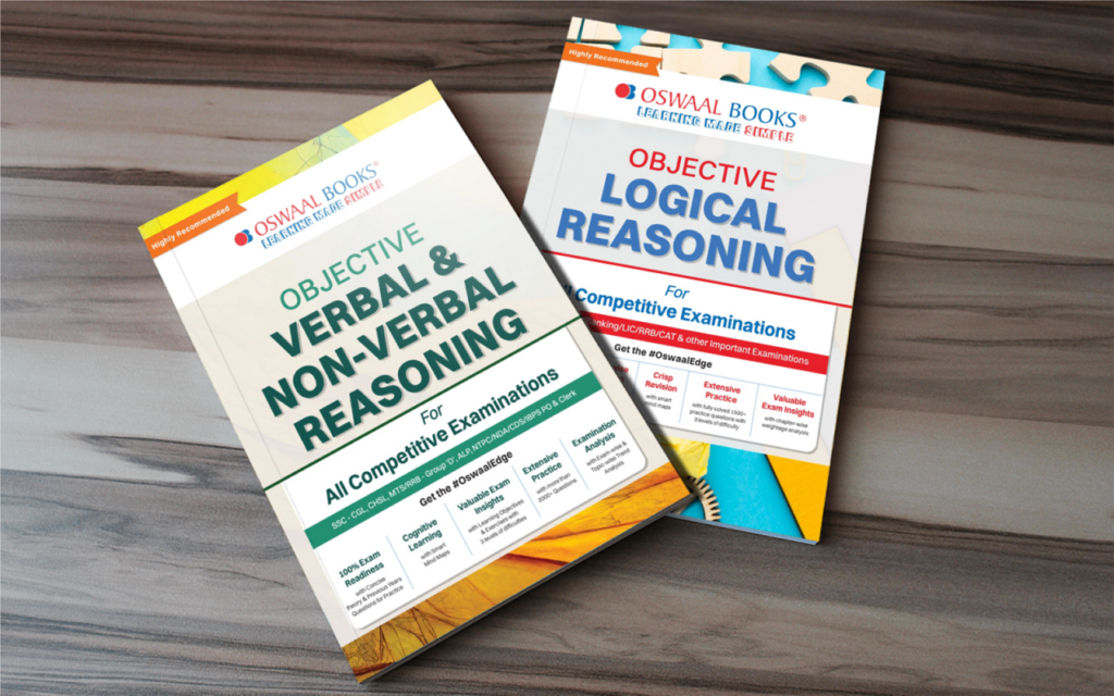 Oswal Objective Reasoning [Set of 2 Books]