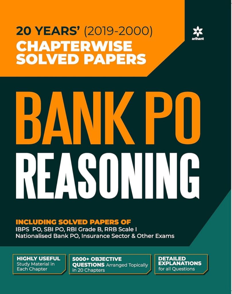 Arihant BANK PO Reasoning Solved Papers